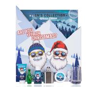 Accentra - Calendrier de l’Avent Homme Cosmétiques avec 24 Produits de Soin - Beauté pour Homme - Calendrier de Noël Soin avec Lait Corps, Après-Rasage, Savon, Gel Douche, Soin Barbe