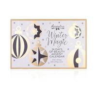 Accentra - Calendrier de l'Avent Beauté 2025, WINTER MAGIC, 24 produits de bien-être et de soins du corps pour femmes avec lait corporel, sels de bain, savon, bombe de douche et bougie parfumée