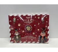 Accentra Calendrier de l'Avent Soin 2025 pour Garçons et Filles avec 24 Produits de Soin ; Noël Beauté avec Lotion Corporelle, Bombes de Bain, Gel Douche, Baume à Lèvres, Crème Mains ; Rouge