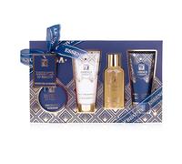 Accentra Coffret bain SALSA ESSENCE OF BEAUTY pour femmes, lotion, gel, crème mains, bombe de bain, parfum Thé Blanc et Néroli, coffret cadeau, luxe pour femmes