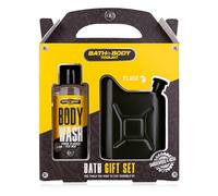 Accentra Coffret cadeau de soins corporels pour homme - BATH + BODY TOOLKIT Flasque