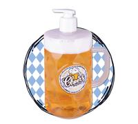 Accentra Distributeur de Savon au Design chope à bière, Savon à Main Aspect bière, avec 720 ML de Savon pour Les Mains dans Un Distributeur de Mousse, Savon Liquide, Parfum : Bouleau et cèdre, idée