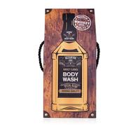 Accentra Gel douche/mousse de bain pour homme Special Blend dans une bouteille de whisky avec boîte cadeau/sac cadeau aspect eau-de-vie, 400 ml, parfum : whisky - rechargeable