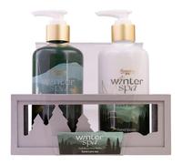 Accentra Winter Spa coffret cadeau mains parfums Fresh Pine & Winter Berries