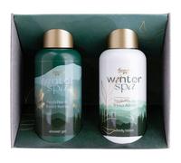 Accentra Winter Spa Fresh Pine & Winterberries coffret cadeau pour le bain parfums Fresh Pine & Winterberries