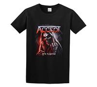 Accept Lifes A Bitch Vintage Retro T Shirt Mens Tee Black L