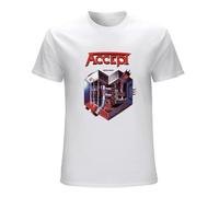 Accept Metal Heart Udo T-Shirt White Mens Tee Unisex Shirt XL