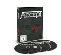 ACCEPT - RESTLESS AND LIVE DVD+2 CD NEUF
