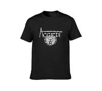 Accept Rock Music Mens Black T-Shirt 3XL