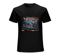 Accept The Rise of Chaos Vinyl CD Cover T-Shirt Black Mens Tee Unisex Shirt L