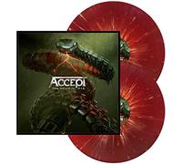 Accept - Too Mean to Die (Red w/White Splatter)