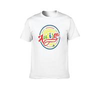 Accept Understand Love Autism Awareness Circle Puzzle T-Shirt White Mens Tee Unisex Shirt S