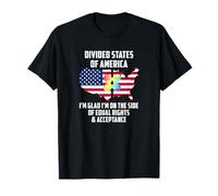Acceptation des Droits patriotiques des États d'Amérique divisés T-Shirt
