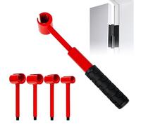 Acceptation des espaces de porte 4 en 1 - Outil d'ajustement des charnières - Ressort de charnière multifonction pour un alignement parfait de la porte, idéal pour les applications domestiques, de