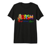 Accepter - Comprendre - Amour - Autisme T-Shirt Haut de Gamme