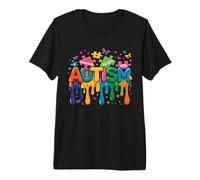 Accepter - Comprendre - Amour - Autisme T-Shirt Haut de Gamme