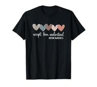 accepter l'amour comprendre la conscience de l'autisme T-Shirt