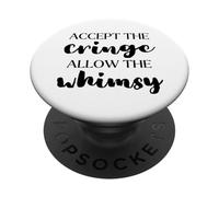 Acceptez le grincement, laissez le fantaisie être confiant en soi PopSockets PopGrip Adhésif