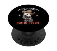 Acceptez Les Vibrations Qui ne racinent Pas l'opossum drôle PopSockets PopGrip Adhésif