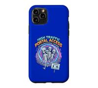 Accès au Portail à trafic élevé Interdimensional Highway Alien Coque pour iPhone 11 Pro