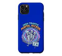 Accès au Portail à trafic élevé Interdimensional Highway Alien Coque pour iPhone 11 Pro Max