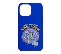 Accès au Portail à trafic élevé Interdimensional Highway Alien Coque pour iPhone 13 Pro Max