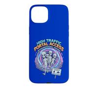Accès au Portail à trafic élevé Interdimensional Highway Alien Coque pour iPhone 15 Plus
