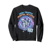 Accès au Portail à trafic élevé Interdimensional Highway Alien Sweatshirt