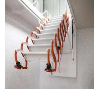 Accès pratique, escalier télescopique électrique d'intérieur, escalier de grenier pliable automatique, escalier pliable en acier, accès Wall-mounted
