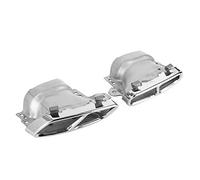 Accesorios de tubo de escape de acero inoxidable para automóviles tipo 2 accesorios de tubo de escape de cuatro piezas de acero inoxidable, adecuados para AMG w176 cla45 c117 2013-2018 (mecha)