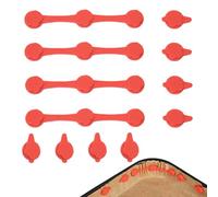 Accesorios para Freidora de Aire - Imanes de Silicona, Juego 4 Piezas, Soporte Résistant | Sujetadores Magnéticos Anticalor, Fácil Fijación de Papel, Ideal para Familia Mayores Campamento