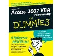 Access 2007 Vba Programming For Dummies