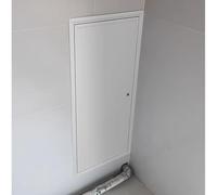 Access Drywall Panel Trappe d'inspection en alliage d'aluminium blanc, porte dissimulée, panneau d'accès au plafond sèches de 30, 40, 50, 60, 76, 86, 96 cm largeur(22x28inch/550x710mm)