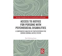 Access to Justice for Persons with Psychosocial Disabilities
