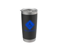 Accessibilité conforme à l'ADA Conformité désactivée Accessible Gobelet isotherme en acier inoxydable double paroi