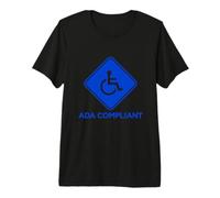 Accessibilité Conforme à l'ADA Conformité désactivée Accessible T-Shirt Haut de Gamme
