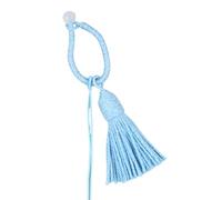 Accessoire à la mode Porte-clés Charme de téléphone exotique Pendentif Décoration de avec un design traditionnel d ' inspiration tibétaine Cerceau à franges en polyester