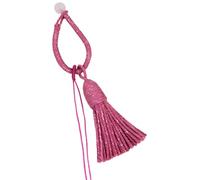 Accessoire à la mode Porte-clés Charme de téléphone exotique Pendentif Décoration de avec un design traditionnel d ' inspiration tibétaine Cerceau à franges en polyester