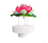 Accessoire améliorant la brume pour les formations rocheuses décoratives avec une construction fiable en plastique et en métal (blanc B)