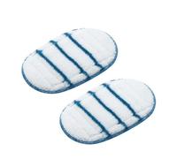 BLACK+DECKER Pack de 2 patins microfibre pour balais vapeur avec Gant Steamitt™ FSHSMPA-XJ