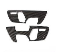 Accessoire auto Autocollants De Garniture De Panneau De Réglage De Bouton De Commutateur De Siège De Voiture ABS Pour BMW X1 X2 F48 F49 2016-2022(Carbon Fiber)