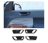Accessoire Auto Couvercle Protection Garniture Panneau Cadre Poignée Intérieure Porte Voiture En Accessoires D'intérieur Voiture Pour Ford Pour Maverick 2022 - 2025(Style A Matte Black)