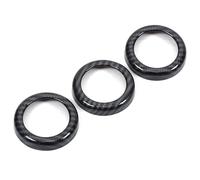 Accessoire auto Garniture Décorative En Carbone Pour Bouton De Commande Central De Voiture, Autocollant Intérieur Pour Nissan 370Z Pour Fairlady Z Z34 2009-2020