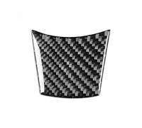 Accessoire Auto Intérieur Autocollant Couverture En Fiber Carbone Pour BMW Série 5 E60 2004 - 2010 Intérieur Boutons Volant Décoration Garniture Panneau Moulage Intérieure(B)