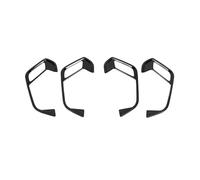 Accessoire Auto Intérieur Couvercle Poignée Porte Intérieure Acier Inoxydable Autocollant Cadre Garniture Intérieur Chromé Pour Q3 F3 201 -2024 Moulage Intérieure(Black)