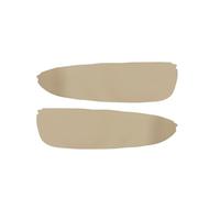 Accessoire Auto Intérieur Couverture Panneau D'accoudoir Porte Avant Cuir Microfibre 2 Pièces, Garniture Protection Pour BMW Série 3 E46 1998 1999-2006 Moulage Intérieure(Beige)