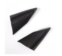 Accessoire Auto Intérieur Pour Chevrolet Pour Corvette C8 Z06 Z51 2020-2023 Porte Voiture Pilier A D'habillage Haut-parleur Couverture Autocollant Moulage Intérieure(Carbon Fiber)