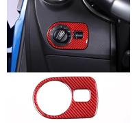 Accessoire Auto Kit Intérieur En Rouge Console Tableau Bord Panneau Changement Vitesse Autocollants Garniture Couverture Décoration Pour Siège Pour Leon 08 - 12(E)