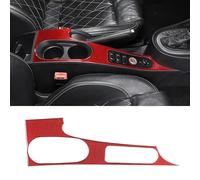 Accessoire Auto Kit Intérieur En Rouge Console Tableau Bord Panneau Changement Vitesse Autocollants Garniture Couverture Décoration Pour Siège Pour Leon 08 - 12(V)