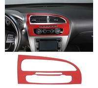 Accessoire Auto Kit Intérieur En Rouge Console Tableau Bord Panneau Changement Vitesse Autocollants Garniture Couverture Décoration Pour Siège Pour Leon 08 - 12(Aa)